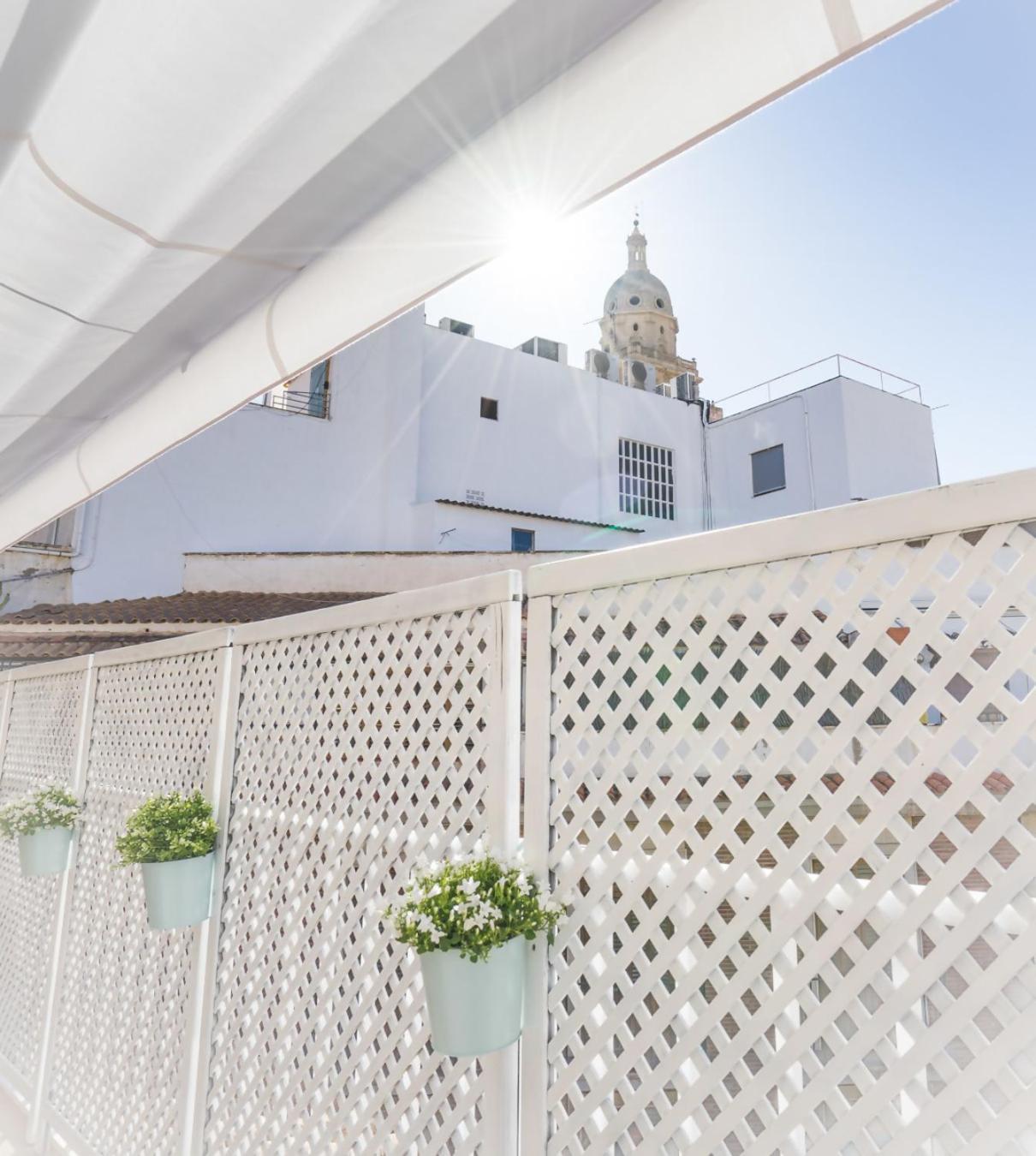 Apartament Atico Chic Fontes Junto A La Catedral Murcja Zewnętrze zdjęcie