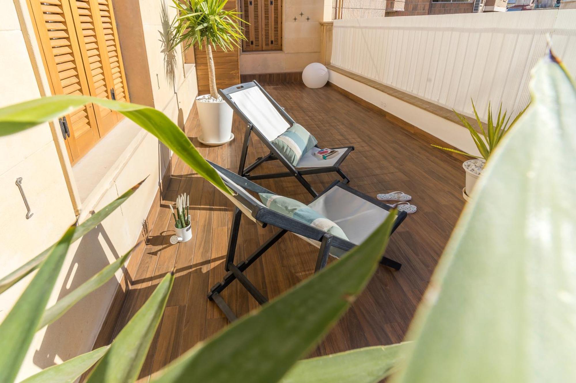 Apartament Atico Chic Fontes Junto A La Catedral Murcja Zewnętrze zdjęcie
