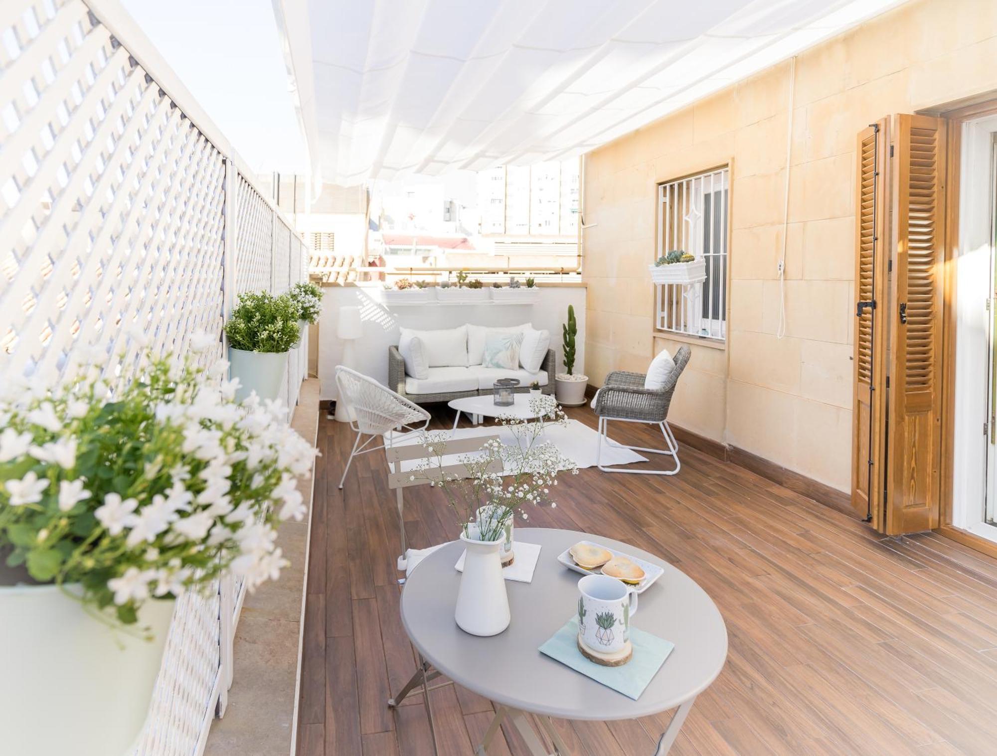 Apartament Atico Chic Fontes Junto A La Catedral Murcja Zewnętrze zdjęcie