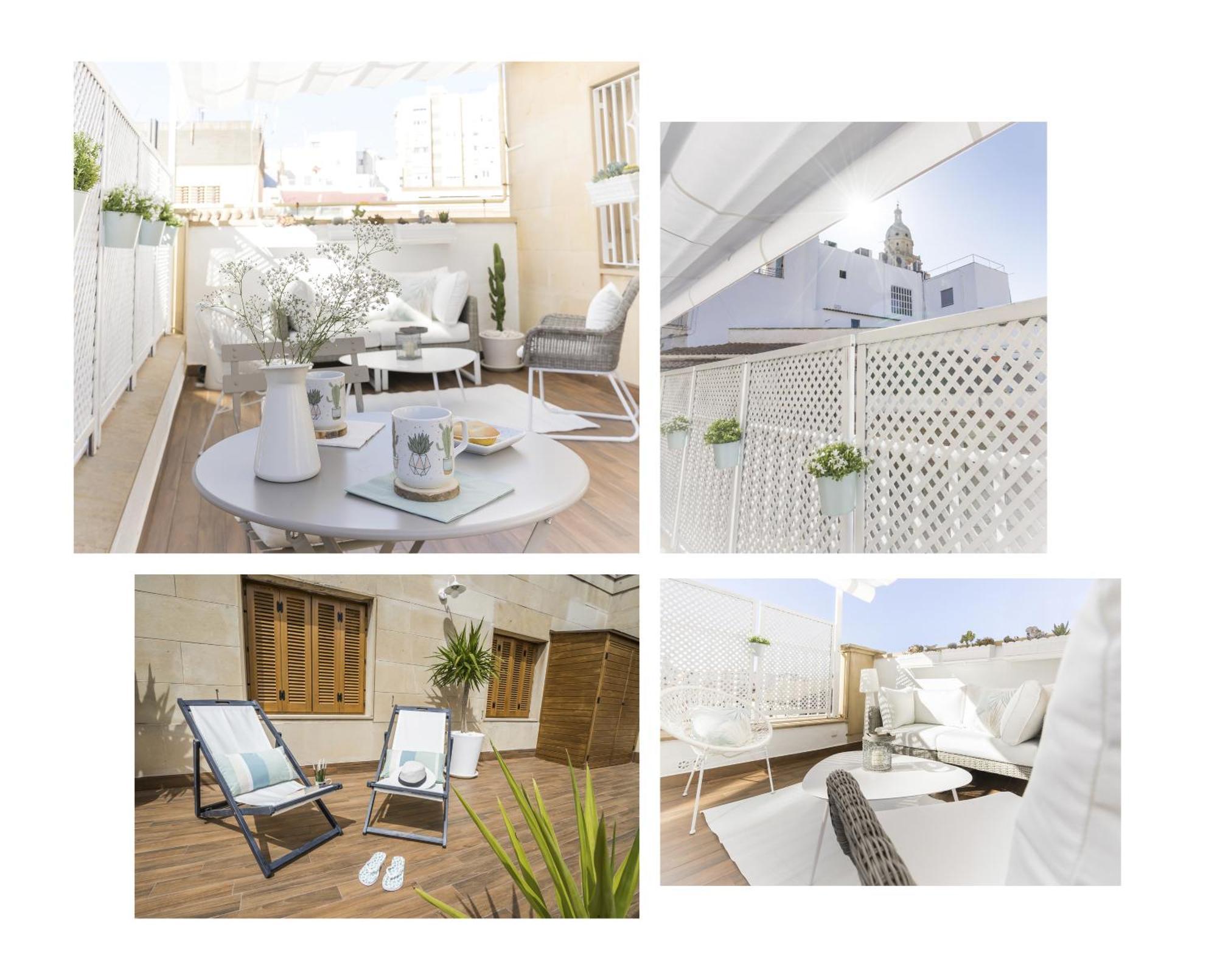 Apartament Atico Chic Fontes Junto A La Catedral Murcja Zewnętrze zdjęcie